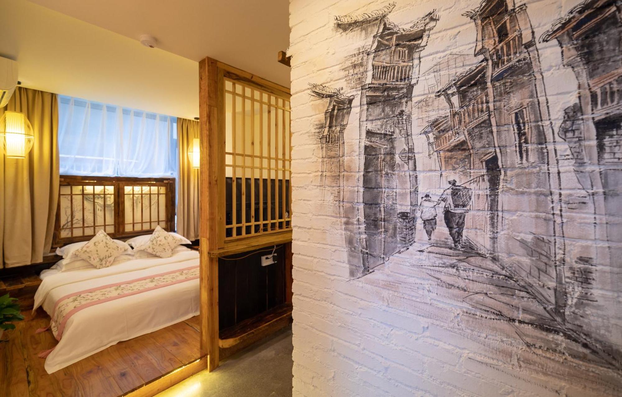 Zhangjiajie Yueting Eco Inn Exterior foto